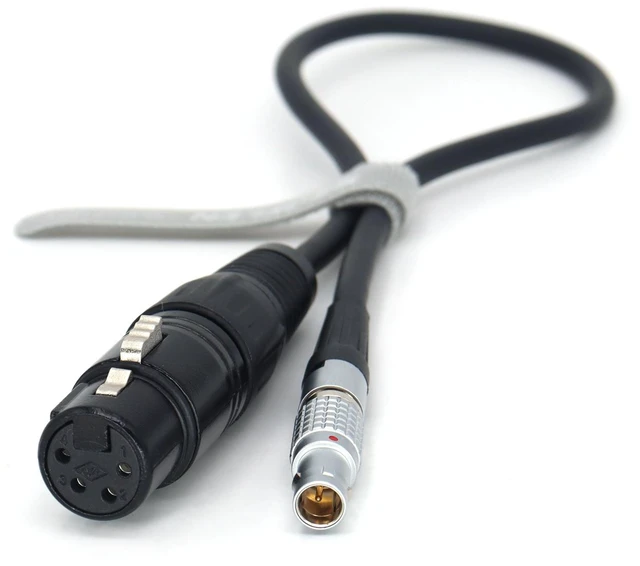 Alt view image 3 of 3 - SZJELEN Power Cable 14.4V 0B 2Pin For MotoCrane Titan LT Remote PTZ To XLR 4Pin Female For SONY Venice/F55/F5, For Canon C400, For Blackmagic URSA - 50cm