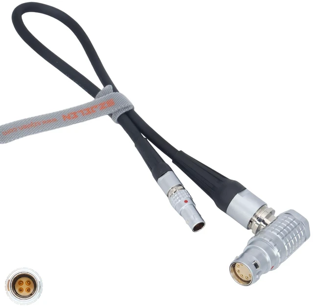 Main image of SZJELEN Power Cable For Titan LT Gimbal 26V 0B 4Pin To Elbow 2B 8Pin Female Power Cable For ARRI ALEXA 35/265/Mini/Mini LF Camera - 50cm