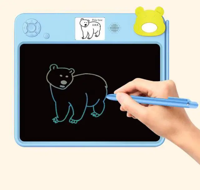 Alt view image 4 of 4 - LCD Writing Tablet, Magnetic Erasable Doodle Board, Reusable Portable Drawing Pad, Educational Learning Sketchpad with No Dust & Mess, Creative Gift Toy