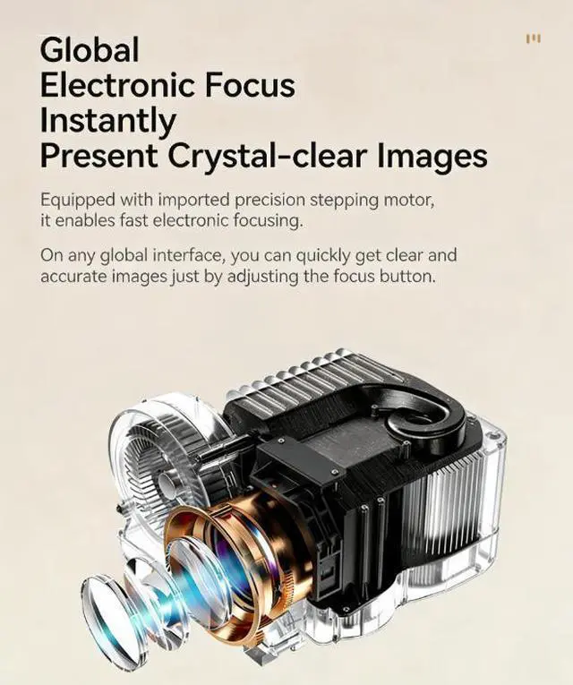 Alt view image 4 of 5 - Mini HD Smart Projector with PTZ Adjustment, Portable Home Cinema Projector for Bedroom & Living Room