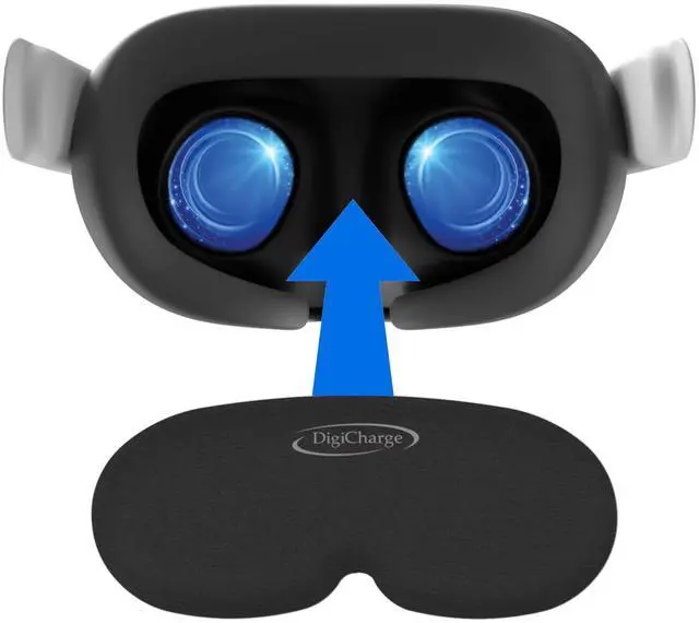 Main image of VR Lens Cover Protector, Compatible with Meta Quest 3S, 3S Xbox Edition, Quest 3, Quest 2, Oculus Rift S, Valve Index, Pico 4 (Classic), Premium Foam, Dust and Scratch Shield VR Lens Cap
