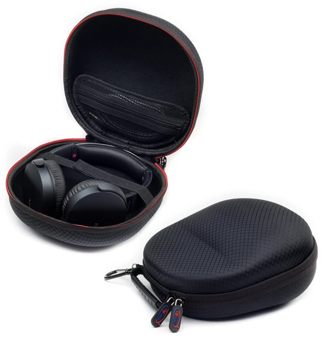 Main image of Carry Case for Gaming Headset, Over Ear Large, 19x23cm Max For Sony, JBL, Beats, Bose Kvidio Over-Ear Headphone, SteelSeries Nova Arctis Prime, Mpow, Beexcellent, Logitech, Headphones
