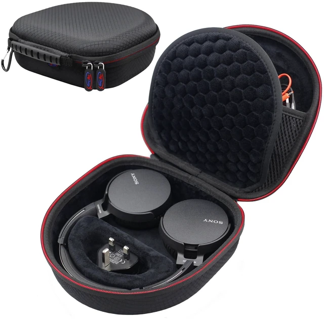 Main image of Carry Case for On Ear Headphones/Headset, Flat Folding For Sony WH-CH520 / WH-CH510 / MDR-ZX110, JBL Live 680NC / Tune 520BT 510BT Wireless Bluetooth, Protective Travel Storage Bag