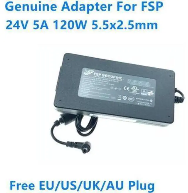 Main image of 24V 5A 120W 5.5x2.5mm FSP FSP120-AAAN2 AC Power Supply Adapter For Monitor Laptop Power Charger