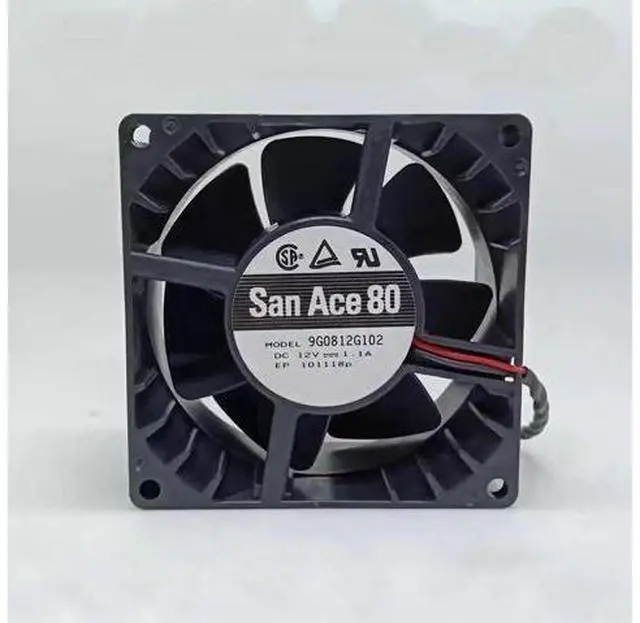 Main image of DC24V 1.1A 9G0812G102 8038 8cm 2-wire double ball bearing inverter cooling fan
