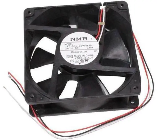 Alt view image 2 of 4 - New and 4715KL-05W-B39 12cm 120mm 12038 DC 24V 0.40A CNC lathe inverter fan communication equipment cooling fan
