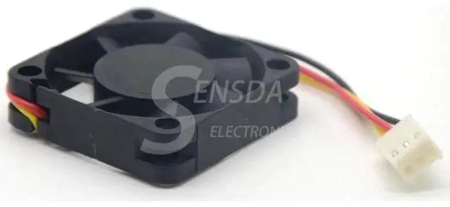 Alt view image 2 of 2 - For Sunon fan KDE1204PFVX 40*40*10 mm 12V 1.8W with a 3-wire switch server inverter
