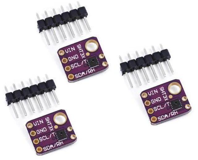 Main image of SHT31-D SHT31 Temperature Humidity Sensor Module 2.4V-5.5V I2C IIC for Arduino 3pcs