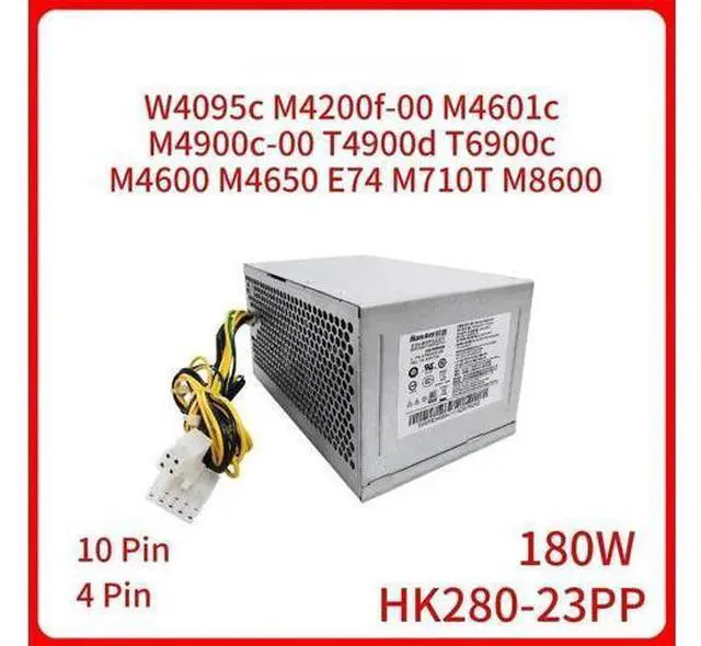 Main image of 180W HK280-23PP Server Power Supply Adapter for W4095c M4200f-00 M4601c M4900c-00 T4900d T6900c 10PIN 4PIN