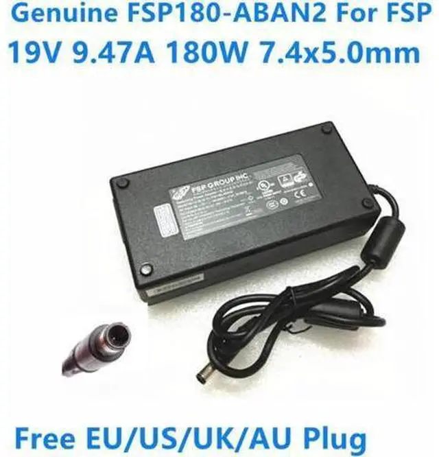 Main image of FSP 19V 9.47A 180W 7.4x5.0mm FSP180-ABAN2 FSP180-ABAN1 Power Supply AC Adapter For 180W Laptop Switching Power Charger