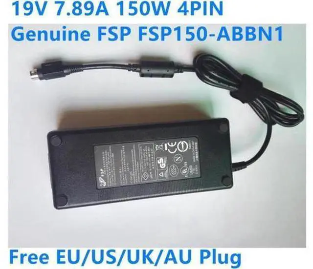 Main image of FSP150-ABBN1 19V 7.89A 150W 4PIN AC Adapter For FSP150-ABBN2 IPC912-213-FL-A TOBII TX300 GETAC X500 Power Supply Charger