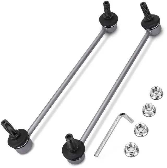 Main image of Zinc-Nickel Alloy Front Stabilizer Sway Bar Links for 2005-2009 Chevy Equinox,2006-2009 Pontiac Torrent,2002-2007 Saturn VUE Replaces #K80460 K80461
