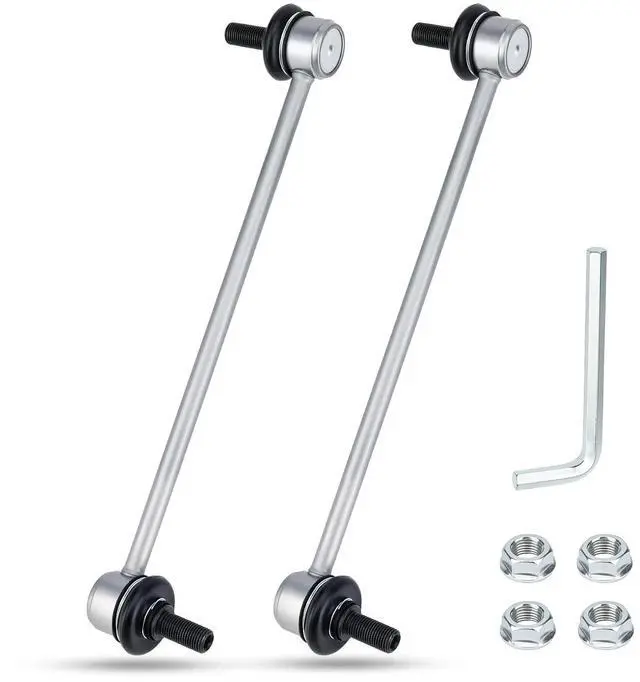 Main image of K750523 Zinc-Nickel Alloy Front Stabilizer Sway Bar Links for Hyundai Accent 12-17/Elantra 11-16/Veloster 12-17 Kia Forte 14-18/Forte Koup 14-16/Forte5 14-18/Rio 12-17/Soul 14-18 548300U000