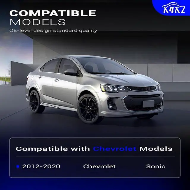 Alt view image 2 of 7 - K750630 Zinc-Nickel Alloy Front Stabilizer Sway Bar End Link for 2012-2020 Chevy Sonic Replaces# 42342547 537-110 MS508162