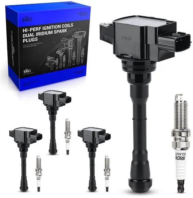 Main image of UF659 Ignition Coil & 91215 Spark Plug For 2011-2017 Nissan Juke/2017 Nissan Sentra 1.6L L4 Replaces# C1807, 22448-1KC0A,