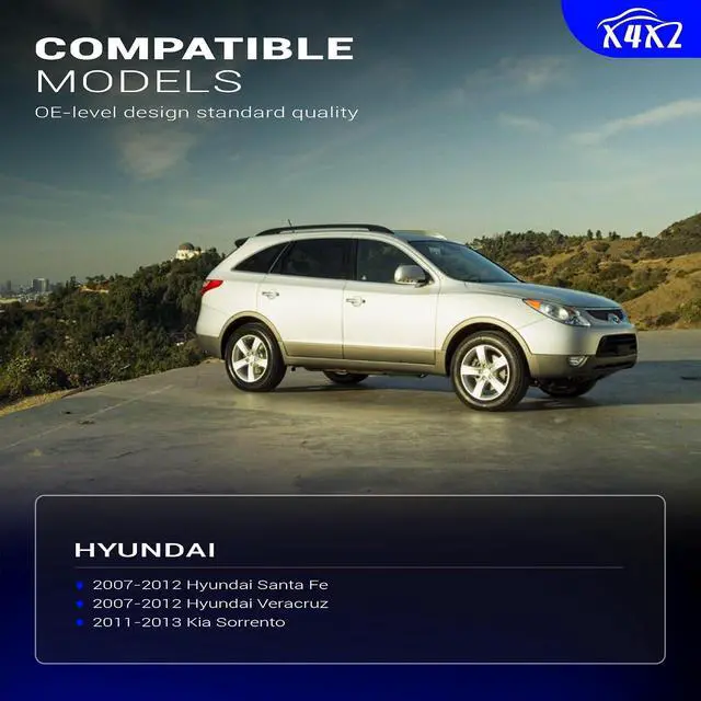 Alt view image 2 of 7 - Zinc-Nickel Alloy Front Left Right Stabilizer Sway Bar Links for Hyundai Santa Fe Veracruz 07-12/Kia Sorento 11-13 K750204 & K750205