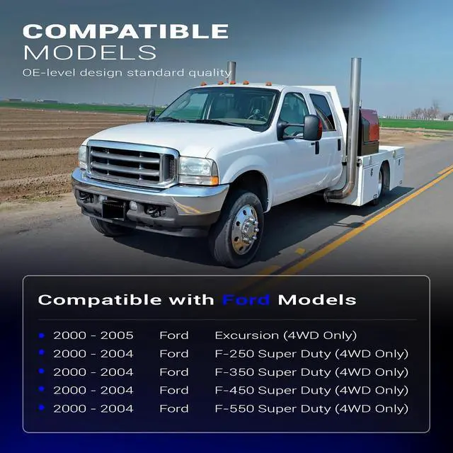Alt view image 2 of 7 - Zinc-Nickel Alloy Front Stabilizer Sway Bar Links for 2000-2005 Ford F-250 F-350 F-450 F-550 Super Duty Excursion 4WD K80273 & K80274