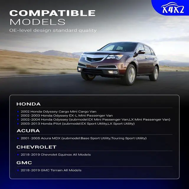 Alt view image 2 of 7 - K90349 Zinc-Nickel Alloy Front Stabilizer Sway Bar End Link For 2001-2005 Acura MDX,2003-2013 Honda Pilot,1999-2004 Honda Odyssey,2018-2019 Chevy Equinox,2018-2019 GMC Terrain Replaces# 51320S0XC01