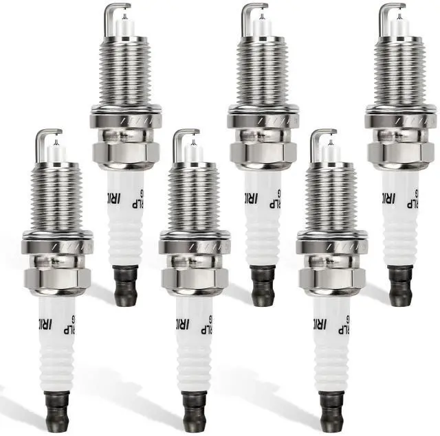 Main image of 7781 Double Iridium Spark Plugs for Chrysler 300 300M Concorde Intrepid Pacifica Sebring/Dodge Avenger Challenger Charger Journey Grand Caravan V6 Replaces# ZFR5LP13G 04606591AB 4118 3034 (set of 6)