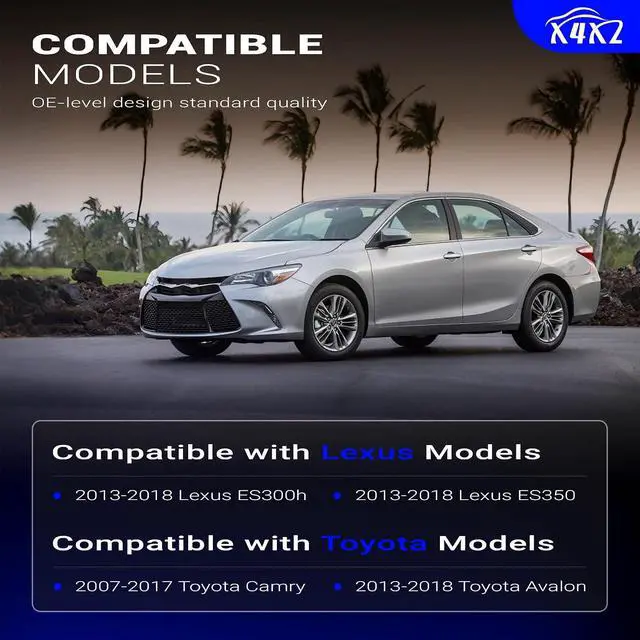 Alt view image 2 of 7 - Zinc Nickel Alloy Front Stabilizer Sway Bar Links for 2013-2018 Toyota Avalon 2007-2017 Camry / 2013-2018 Lexus ES300h 2013-2018 Lexus ES350 K750123