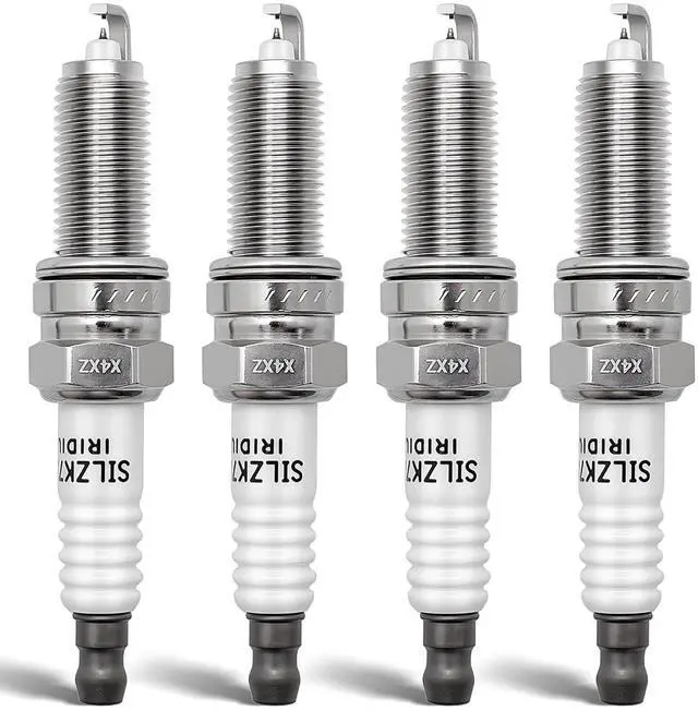 Main image of 9723 Double Iridium Spark Plug Compatible with 2010-2018 HYUNDAI Elantra Tucson Azera SANTA FE/Kia Sorento Forte Sedona Rondo Soul Cadenza/Honda Civic Insigth/ACURA ILX 9723 SILZKR7B11 (Pack of 4)