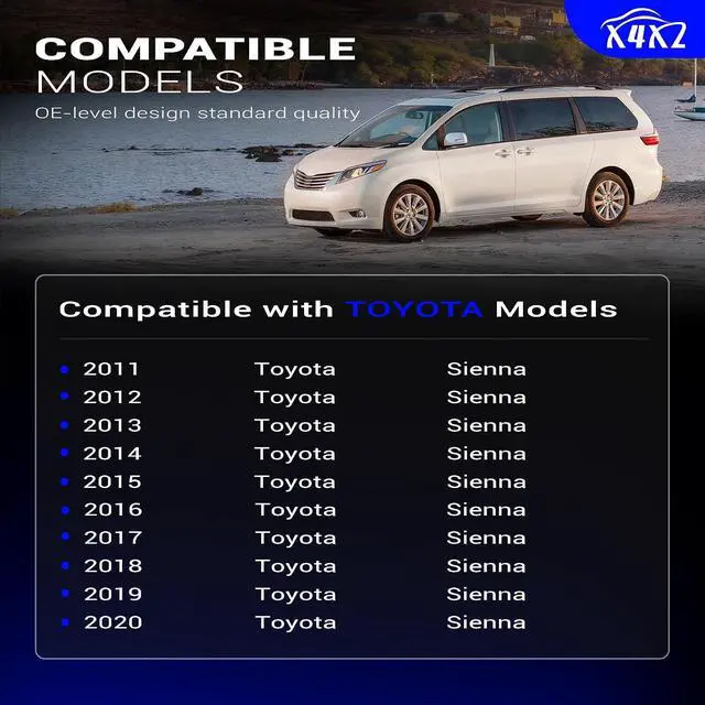 Alt view image 2 of 7 - K750574 Zinc-Nickel Alloy Front Stabilizer Sway Bar End Link For 2011-2020 TOYOTA Sienna Replaces# 4882008030, 4883017050