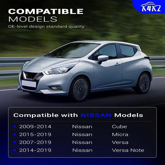 Alt view image 2 of 7 - K750098 Zinc-Nickel Alloy Front Stabilizer Sway Bar Links for 2007-2019 Nissan Versa, 2014-2019 Nissan Versa Note, 2009-2014 Nissan Cube,2015-2019 Nissan Micra Replaces# 546189U00A 54618JX00A 45G20818