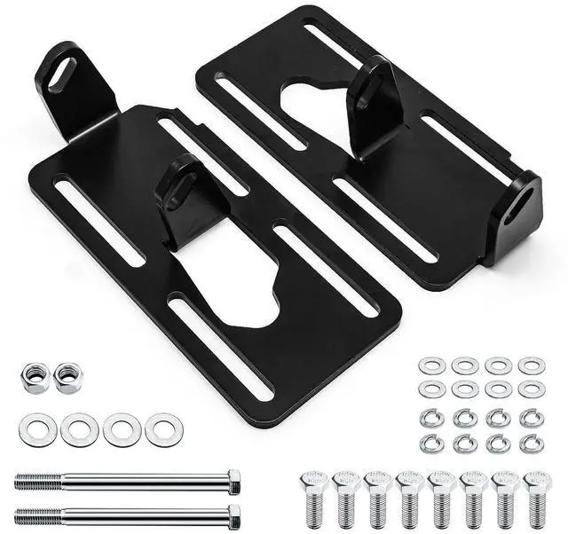 Main image of LS Conversion Engine Mounts / Swap Adjustable Motor Conversion Bracket for 1973-1987 Square Body 1988-1998 OBS Chevy GMC C/K Truck LS1 LS2 LS6 LSX LQ4 LQ9