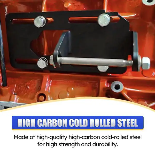 Alt view image 5 of 6 - LS Conversion Engine Mounts / Swap Adjustable Motor Conversion Bracket for 1973-1987 Square Body 1988-1998 OBS Chevy GMC C/K Truck LS1 LS2 LS6 LSX LQ4 LQ9