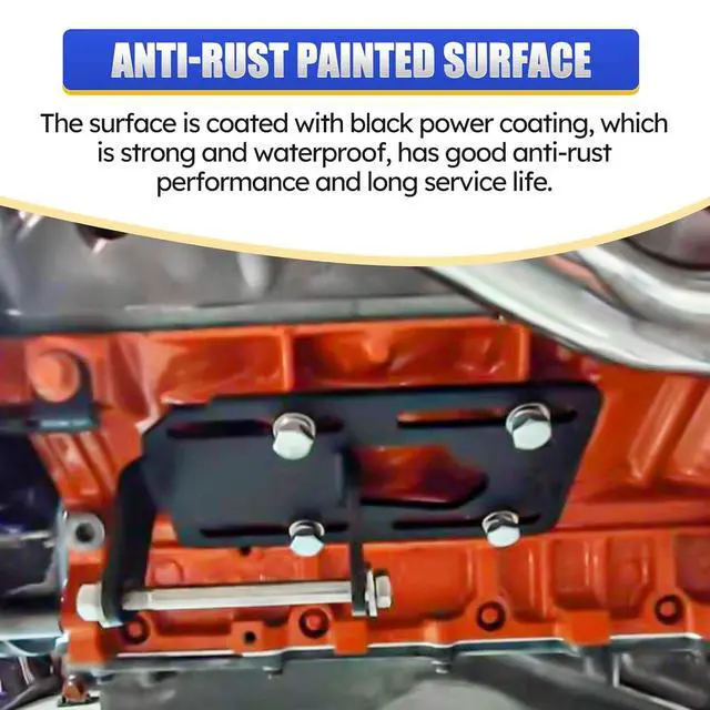 Alt view image 6 of 6 - LS Conversion Engine Mounts / Swap Adjustable Motor Conversion Bracket for 1973-1987 Square Body 1988-1998 OBS Chevy GMC C/K Truck LS1 LS2 LS6 LSX LQ4 LQ9