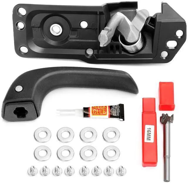 Main image of 20833606 Left Driver Side Interior Door Handle Kit for 2007-2014 Chevy Silverado, Tahoe, Suburban, Avalanche/GMC Sierra, Yukon, Yukon XL/Cadillac Escalade 20871488, 80374