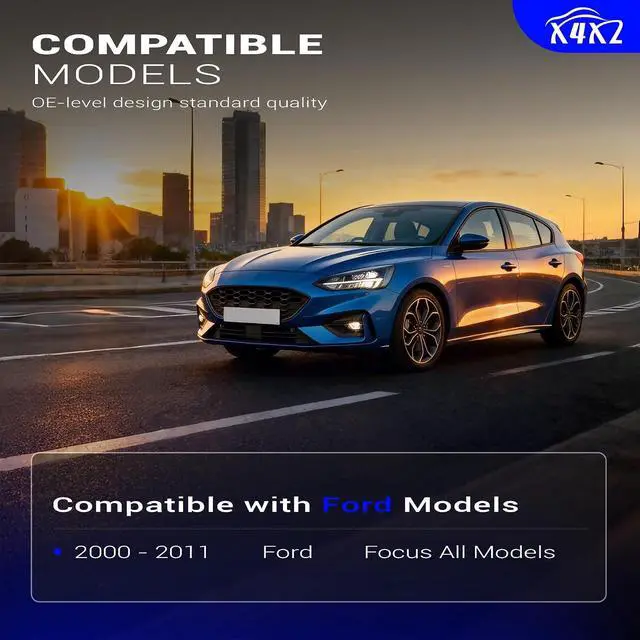 Alt view image 2 of 7 - K80066 Zinc-Nickel Alloy Front Stabilizer Sway Bar Links for 2000-2011 Ford Focus Replaces # 5S4Z5K484AA YS4Z5K484