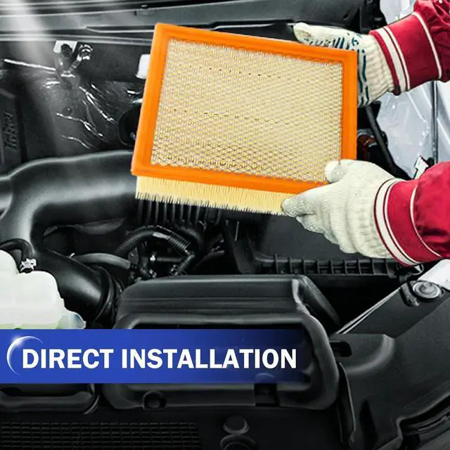 Alt view image 7 of 7 - CA10262 Engine Air Filter for Ford 2007-2021 Expedition,2009-2021 F150,2008-2016 F250 Super Duty,2008-2016 F350 Super Duty,2007-2021 Navigator Replaces # FA1883 49883 7C3Z9601A A35642