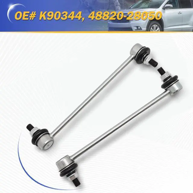 Alt view image 5 of 7 - K90344 Front Stabilizer Sway Bar Links for Lexus RX450h/RX350L/RX350 /RX330 /ES330 Toyota Highlander/Venza/Avalon/Solara/Camry