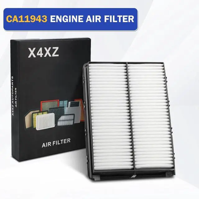 Alt view image 7 of 7 - CA11943 Engine Air Filter - Hyundai/Kia Compatible with Santa Fe (2017-2020), Palisade (2020-2023), Sedona (2015-2021), Sorento (2016-2020) & Telluride (2020-2023) - 28113-A9100