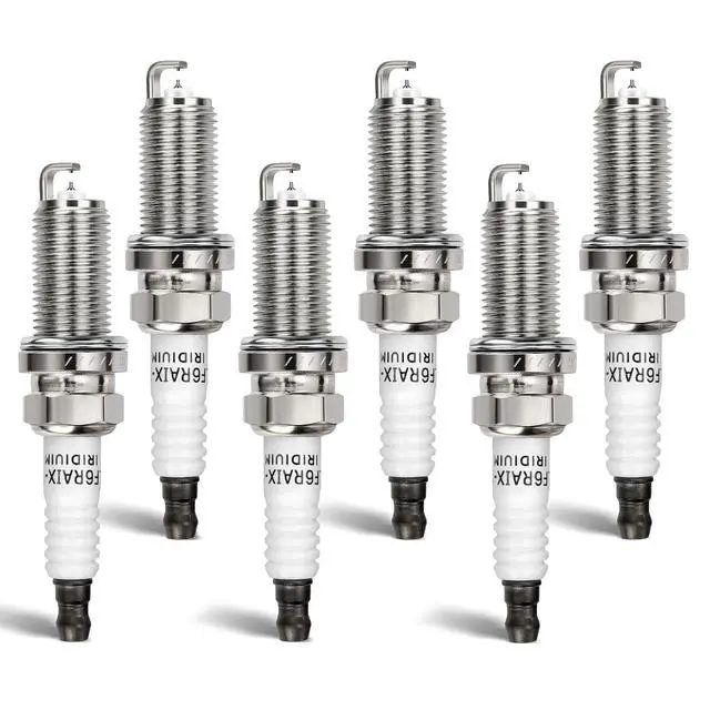 Main image of 6619 Double Iridium Spark Plug Compatible with BMW Mercedes-Benz Lexus Toyota Saab Subaru Suzuki Volvo Replaces# LFR6AIX-11