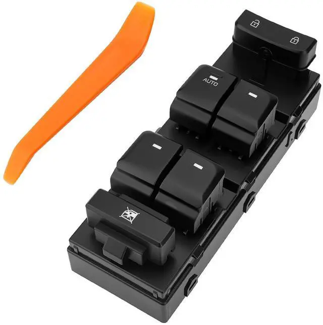Main image of 93570-C1000 Front Left Driver Side Power Window Door Lock Switch for 2015-2019 Hyundai Sonata Replaces# 93570C1000 18 PINS