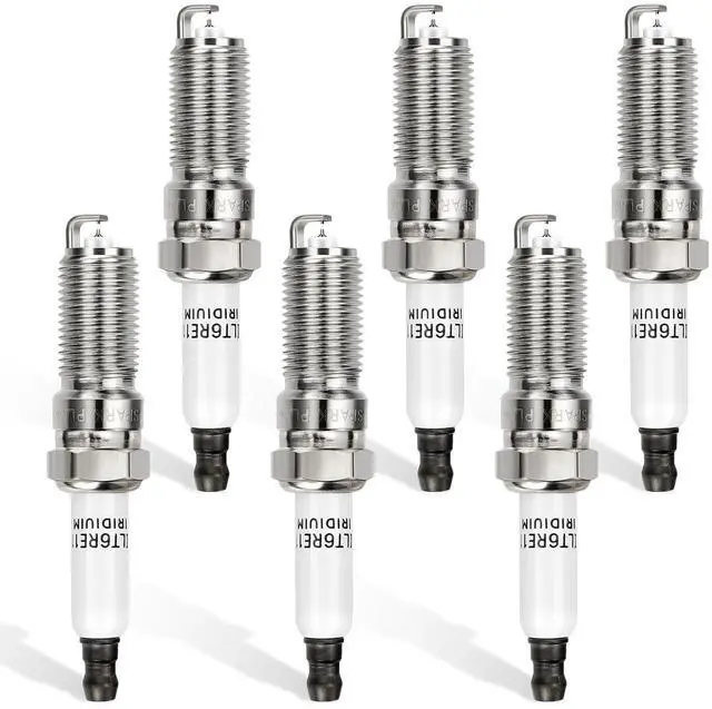 Main image of 90117 Double Iridium Spark Plug 6PCS For Buick Enclave LaCrosse/Cadillac ATS CTS SRX STS XTS/Chevy Camaro Colorado Equinox Impala Malibu/GMC Acadia Canyon Terrain/Saturn V6 12622561 ILT6RE11 90117