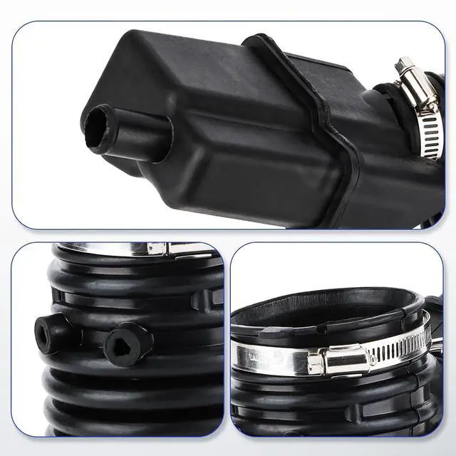 Alt view image 7 of 7 - 16576-3JA0A Engine Air Intake Hose for 2013-2016 Nissan Pathfinder 3.5L, 2015-2023 Murano, 2013 Infiniti JX35, 2014-2016 QX60 Replaces# 165763JA0A, 004B, A27624, 696-039