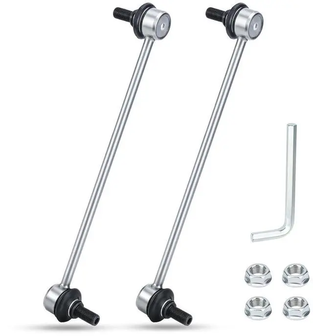 Main image of 11.8" Zinc-Nickel Alloy Stabilizer Sway Bar Links for 2005-10 Chevy Cobalt, 2006-11 HHR,2004-12 Malibu /2007-10 Pontiac G5, 2005-09 Pontiac G6 2005-06 Pursuit/2007-10 Saturn Aura/2003-07 Ion K80252
