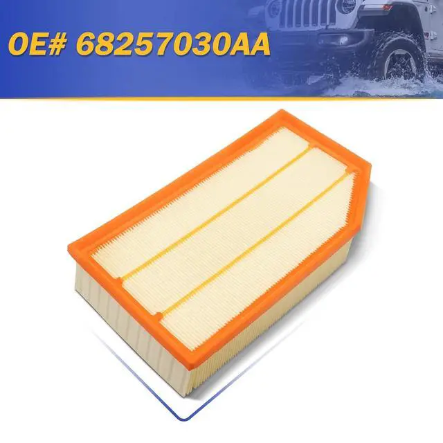 Alt view image 6 of 7 - Engine Air Filter for 2018 2019 2020 2021 2022 Jeep Wrangler 2020 2022 Jeep Gladiator 68257030AA