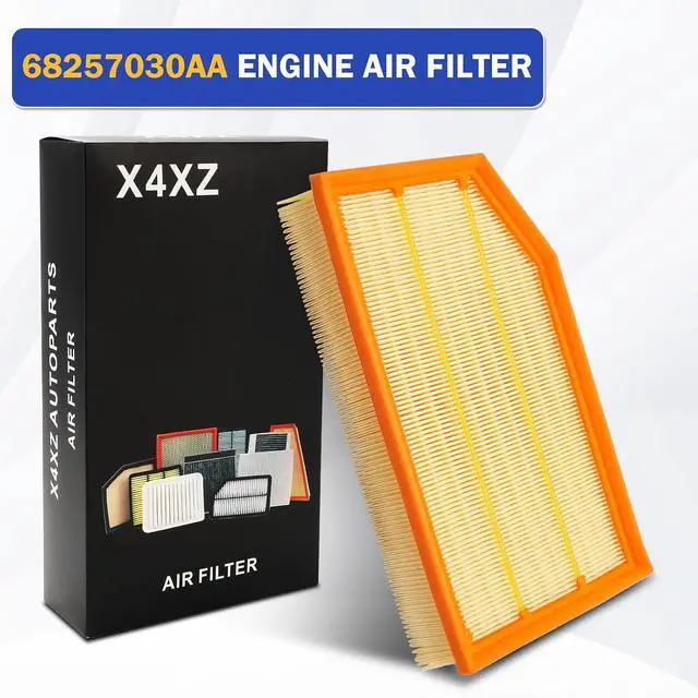 Alt view image 7 of 7 - Engine Air Filter for 2018 2019 2020 2021 2022 Jeep Wrangler 2020 2022 Jeep Gladiator 68257030AA