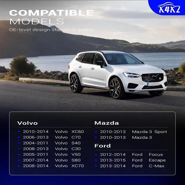 Alt view image 2 of 7 - Zinc-Nickel Alloy Front Stabilizer Sway Bar Links for 2010-2013 Mazda 3 2012-2015 Ford Focus Escape C-Max 2004-2014 Volvo XC60 C70 S40 C30 V50 C80 XC70 K750554