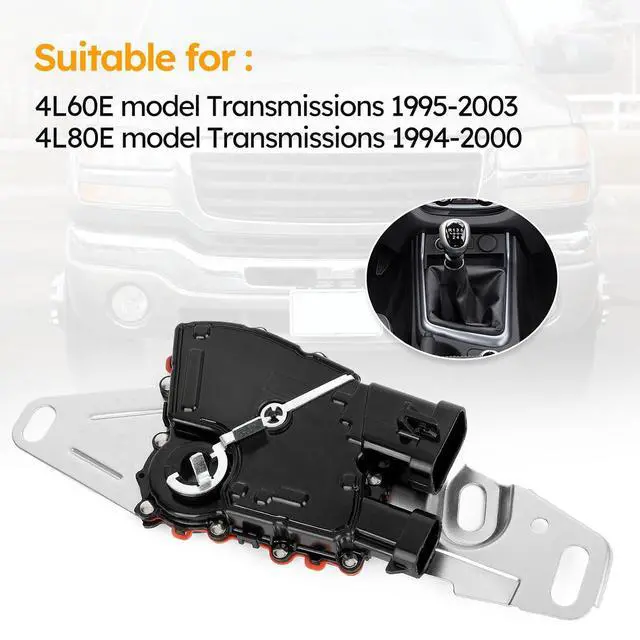 Alt view image 3 of 7 - 24229422 Park Neutral Position and Back-up Lamp Switch Neutral Safety Switch for Cadillac Escalade/Chevy Silverado/GMC Sierra Yukon Savana 4L60E 4L80E Transmission Replace# D2263C 12450016 352-3201