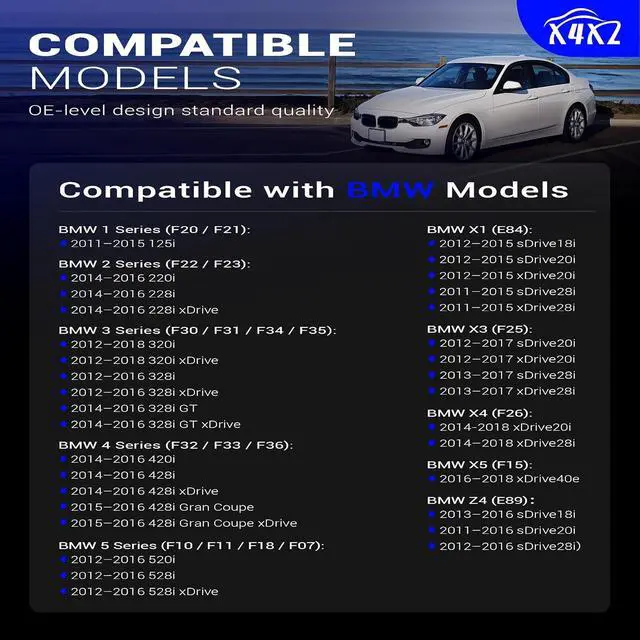 Alt view image 2 of 7 - 13717605638 Air Intake Inlet Tube Pipe Hose for 2011-2018 BMW1 2 3 4 5 X1 X3 X4 X5 Z4 Series 125i 228i 320i 328i 428i Gran Coupe xDrive E84 sDrive20i
