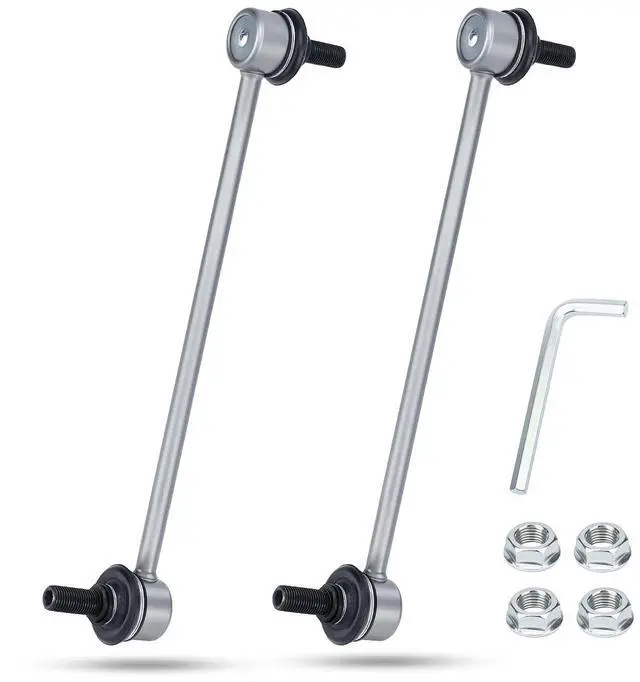 Main image of 10.63" Zinc-Nickel Alloy Front Left & Right Stabilizer Sway Bar Links for Hyundai Azera 12-17, Sonata 12-15, Kia Cadenza 14-16, Optima 12-16 54830-3Q000
