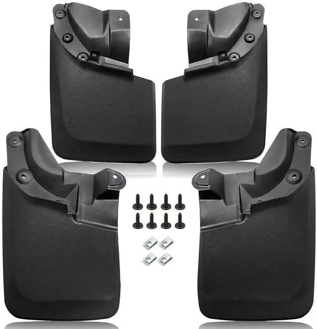 Main image of Mud Flaps Mud Splash Guard Mudguards for 2016 2017 2018 2019 2020 2021 2021 Toyota Tacoma (Doesn't Fit SR or SR5) Front & Rear 4PCS Compatible with OEM Fender Flares