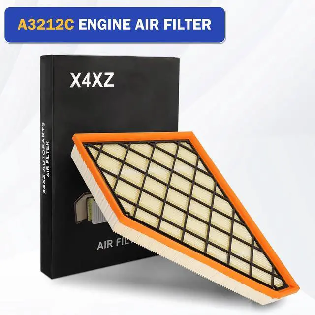 Alt view image 7 of 7 - Engine Air Filter Kit for 2017-2022 GMC Acadia / 2018-2022 Buick Enclave/ 2018-2022 Chevy Traverse /2019-2022 Chevy Blazer /2017-2022 XT5 A3212C 23321606