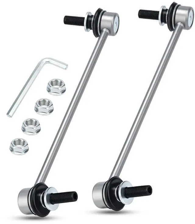 Main image of Zinc-Nickel Alloy Front Stabilizer Sway Bar End Link for 2008-2017 Chevy Equinox Captiva Sport/GMC Terrain/Pontiac Torrent/Saturn Vue/Suzuki XL-7 K750188 K750189