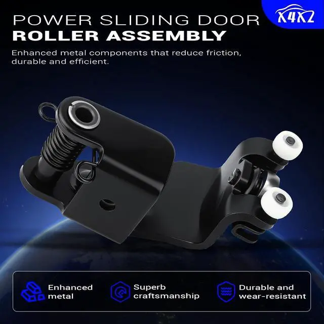Alt view image 5 of 7 - Left & Right Power Sliding Door Roller Assembly for 2005-2010 Honda Odyssey EX EX-L Touring model Replace # 72561-SHJ-A21 & 72521-SHJ-A21 / 924-128 & 924-129